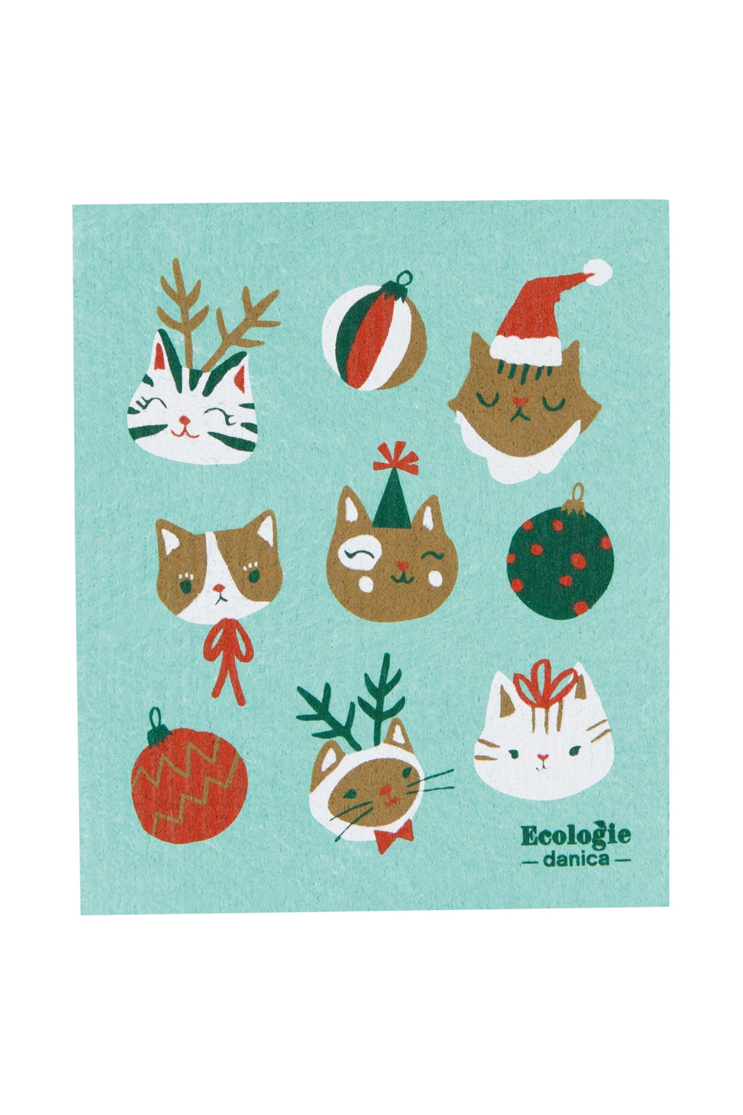 Let It Meow Swedish Dish Cloth