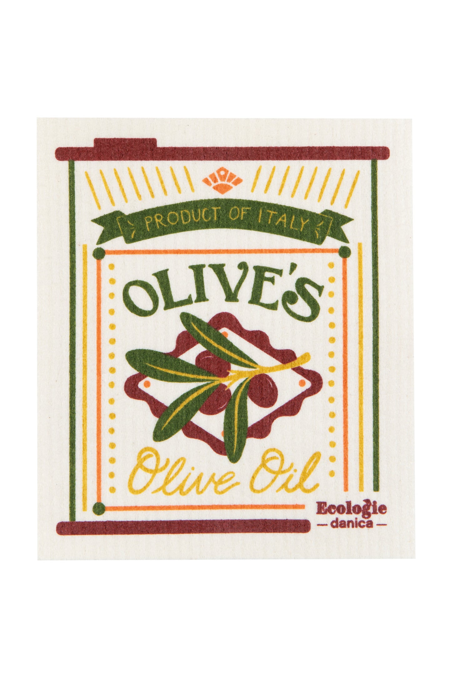 Olive Oil Swedish Dish Cloth