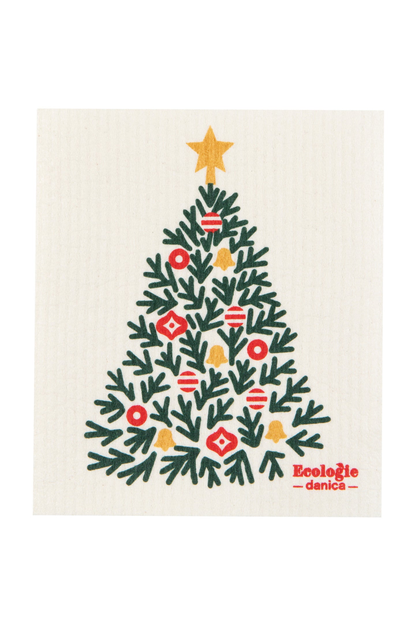Festive Fir Swedish Dish Cloth