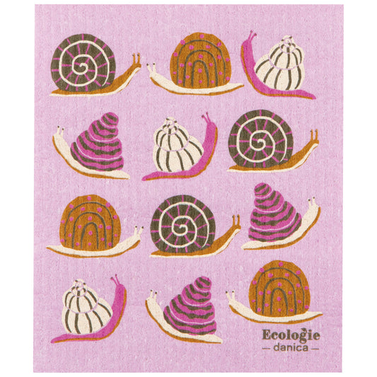 Snails Swedish Dishcloth