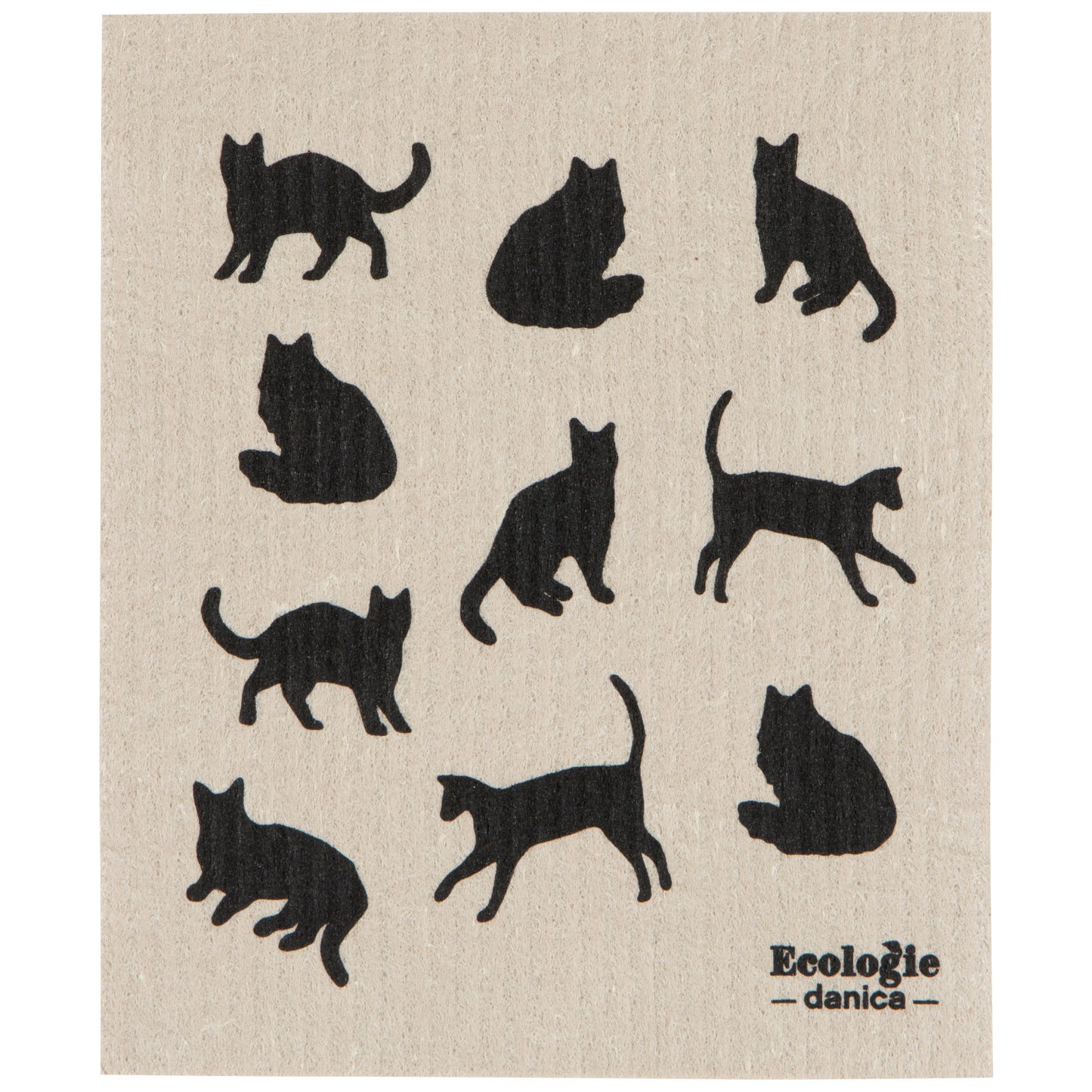 Cat Collective Swedish Dishcloth