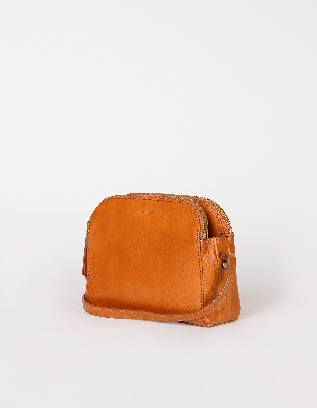 Emily | Leather Strap | Cognac Stromboli Leather