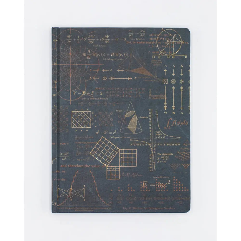Equations that Changed the World Hardcover Notebook | Blank