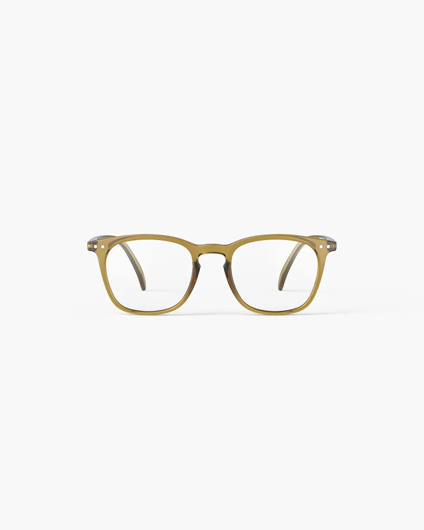 Izipizi Reading Glasses #E | Golden Green