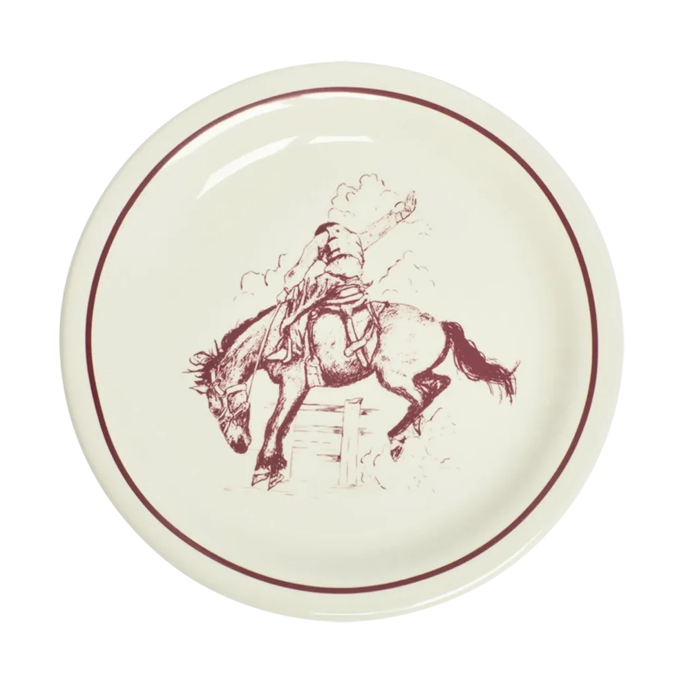Bucking Bronco Plate