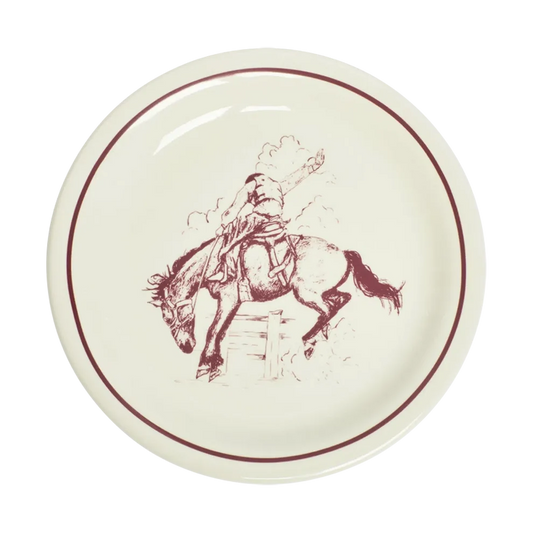 Bucking Bronco Plate
