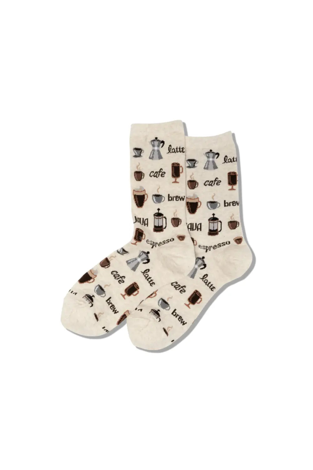 HOTSOX Women's Coffee Crew Socks