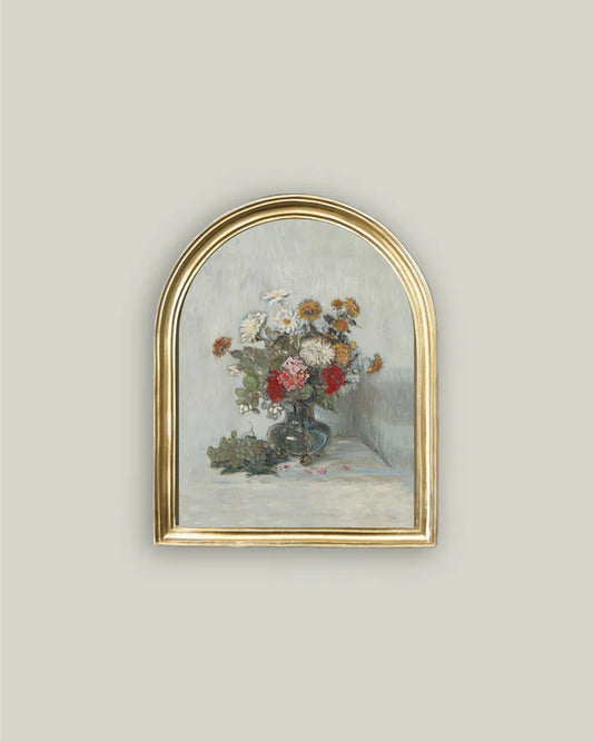 Fleurs Et Raisins | Framed Picture