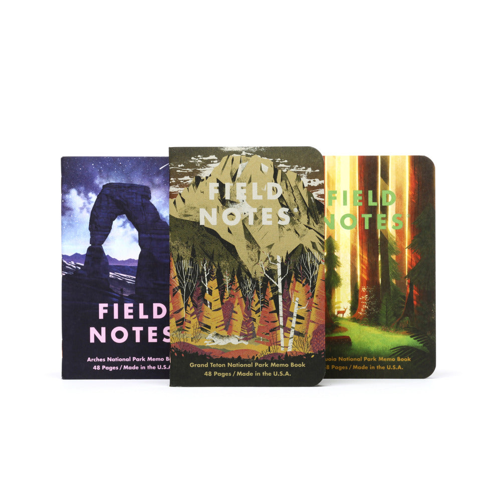 National Parks Notebooks - Series D | 3 Pack