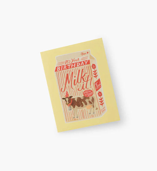 Milk It Birthday | Greeting Card