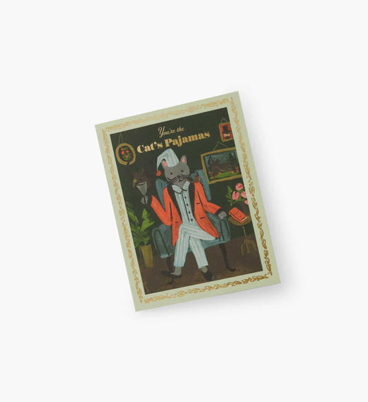 You're The Cat's Pajamas | Greeting Card