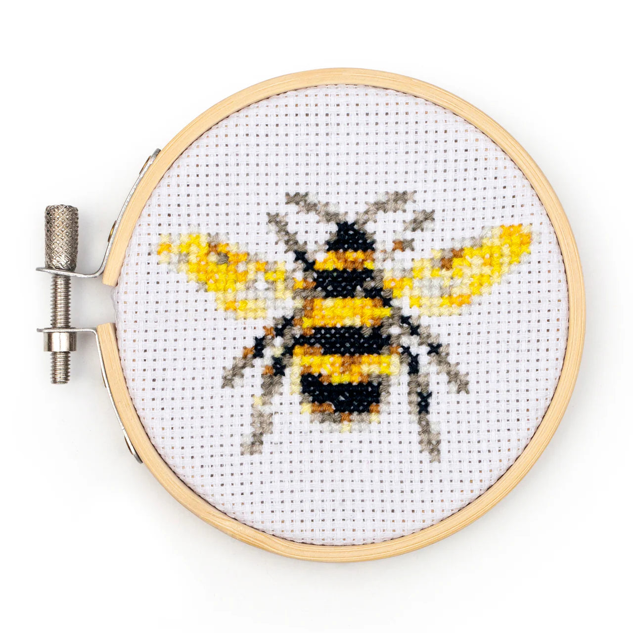 Mini Cross Stitch Embroidery Kit | Bee