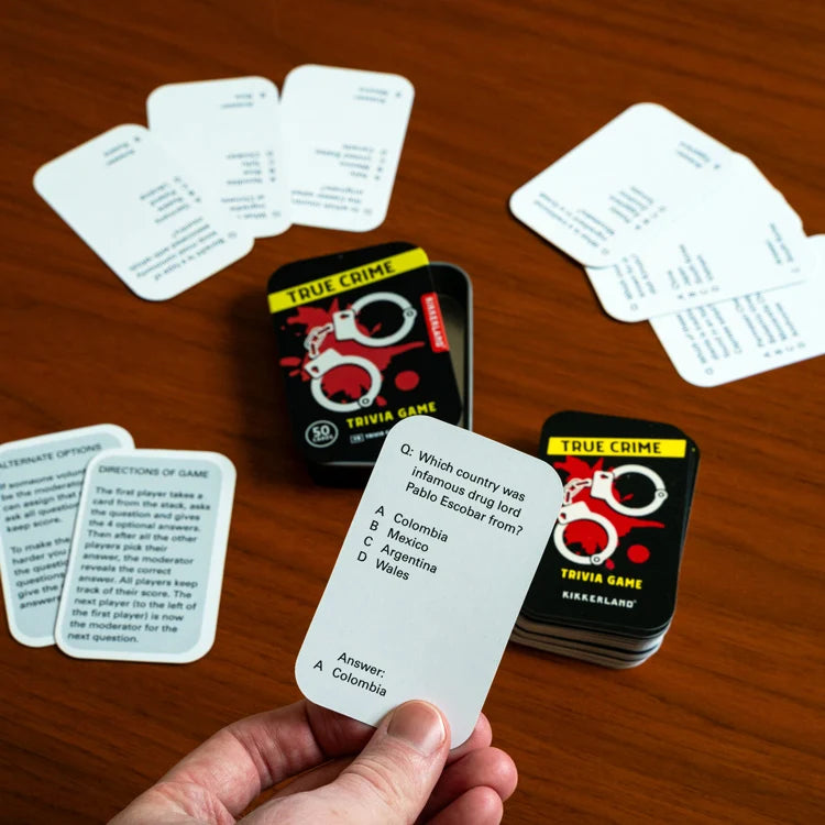 True Crime Trivia Game