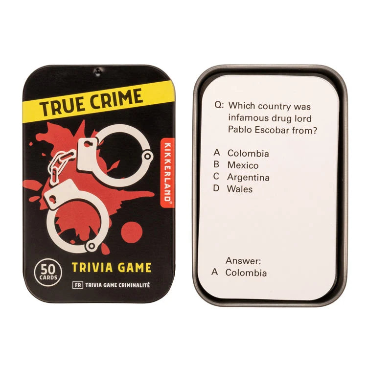 True Crime Trivia Game