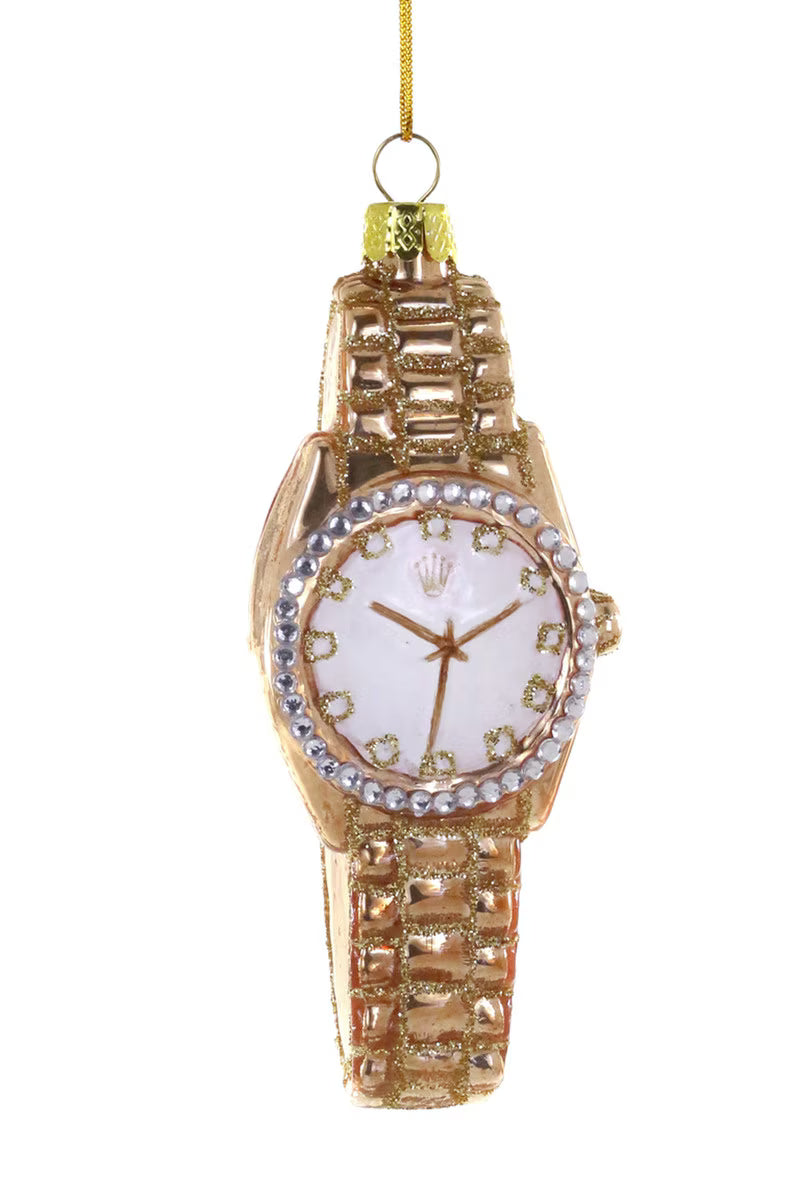 Luxury Watch Gold Ornament