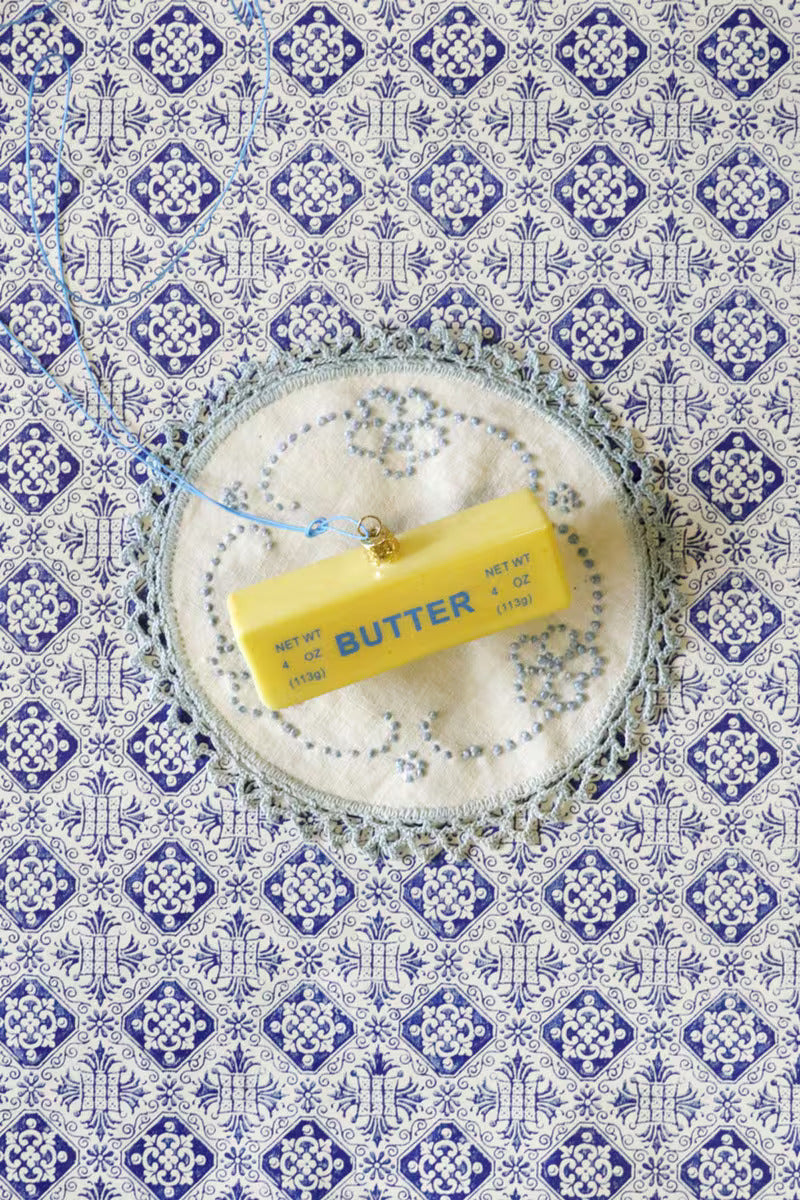 Small Stick of Butter Ornament