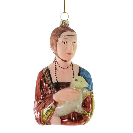 Lady with an Ermine Ornament