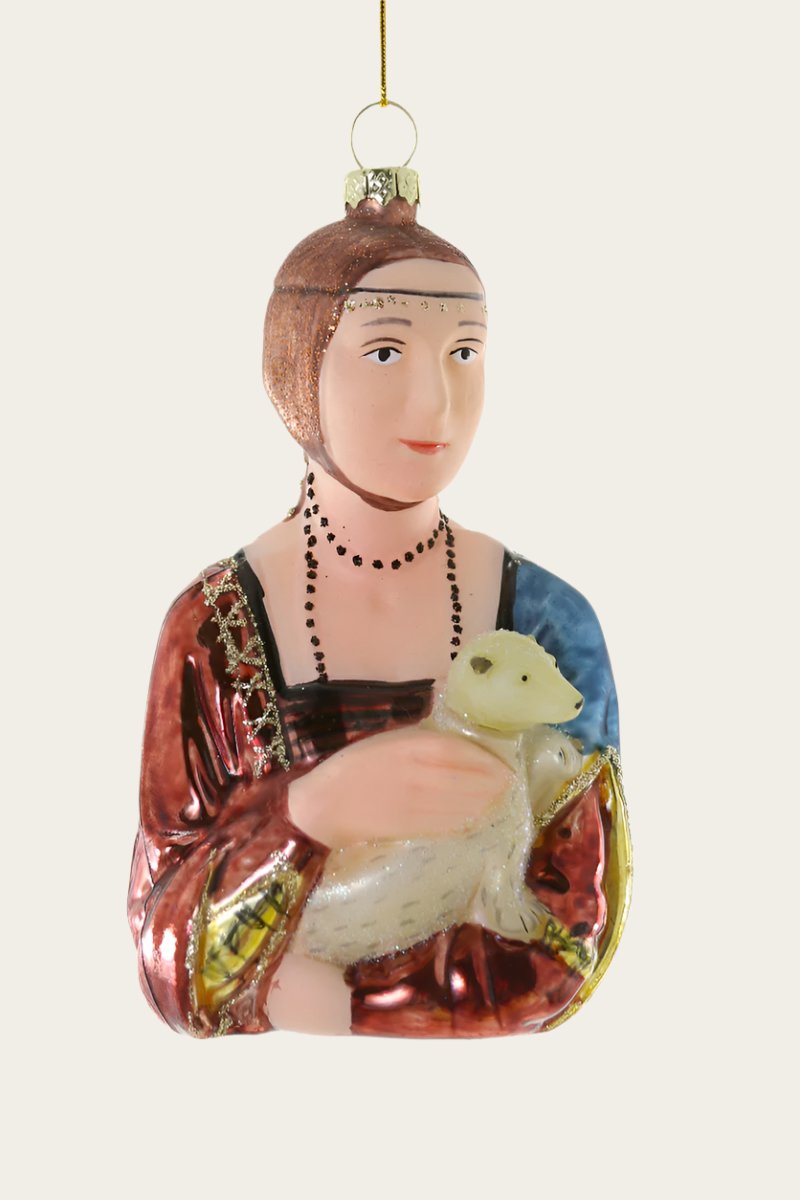 Lady with an Ermine Ornament