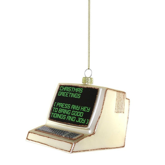Vintage Computer Ornament