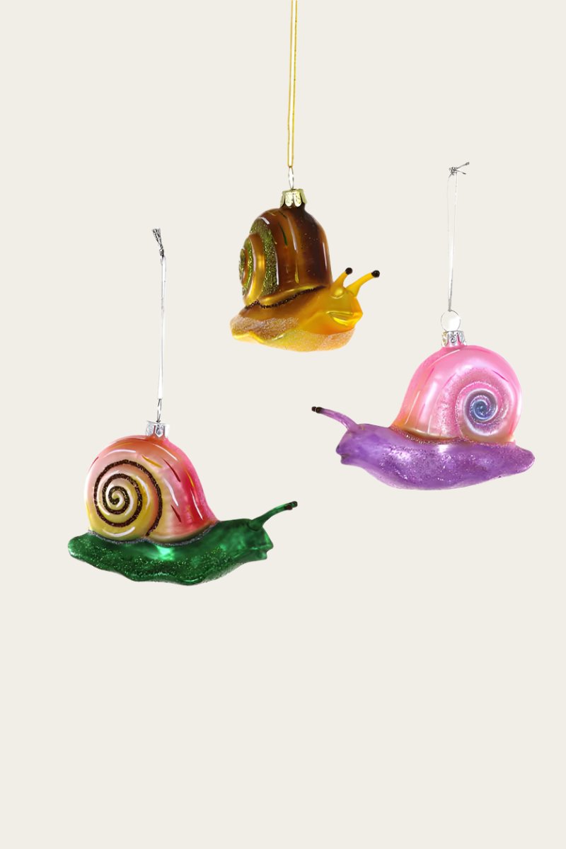 Fern Snail Ornament