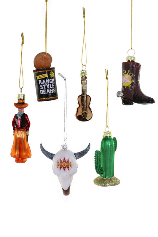 Tiny Wild West Ornament