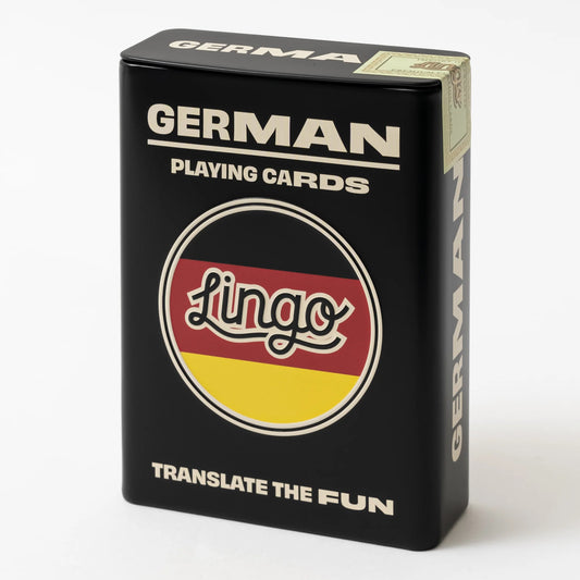 German Travel Tin