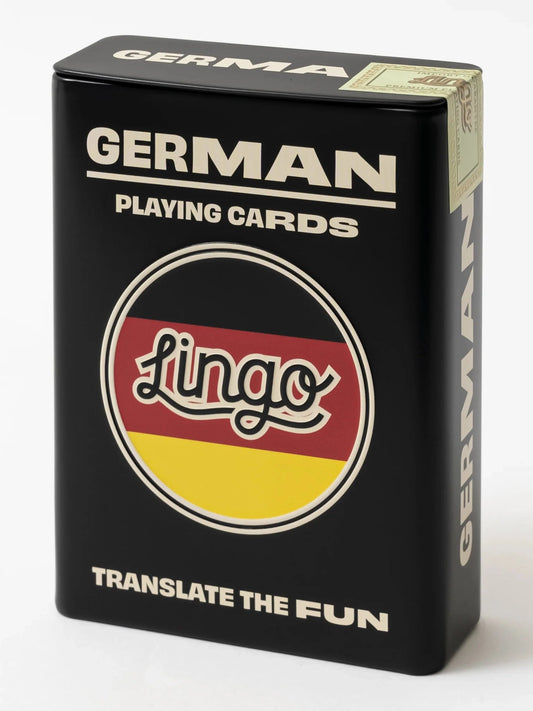 German Travel Tin