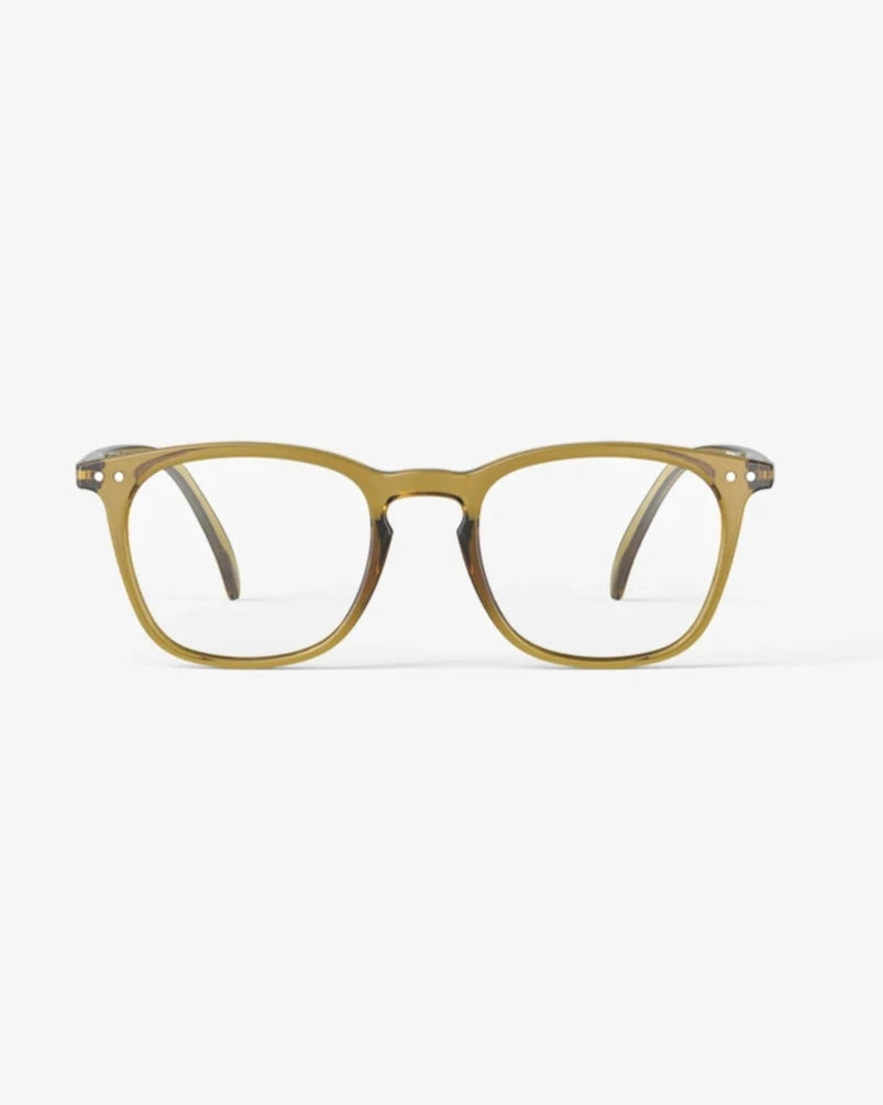 Izipizi Reading Glasses #E | Golden Green