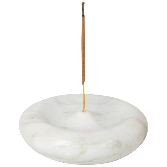 Onyx Marble Round Incense Holder