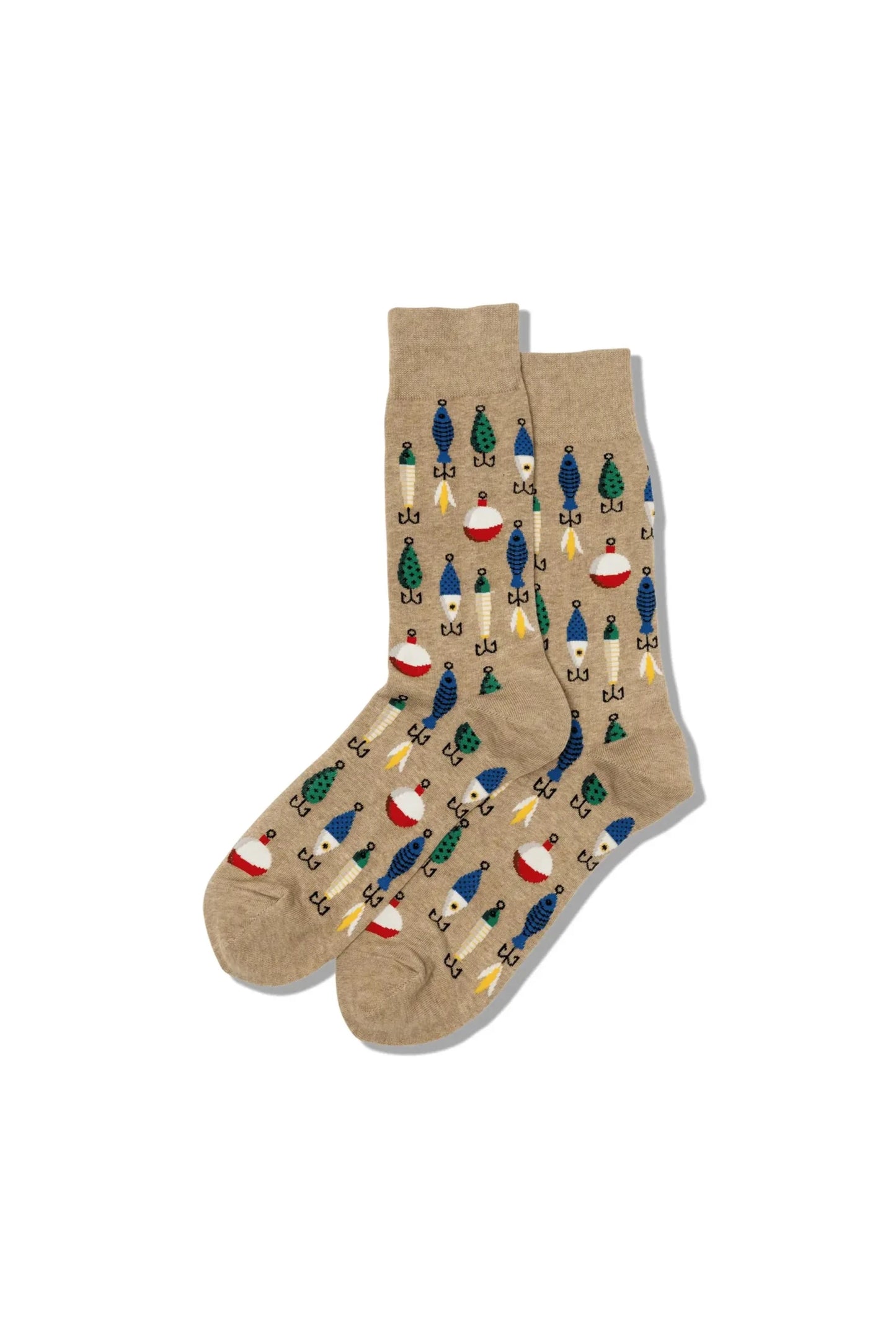HOTSOX Men's Fishing Bait Crew Socks