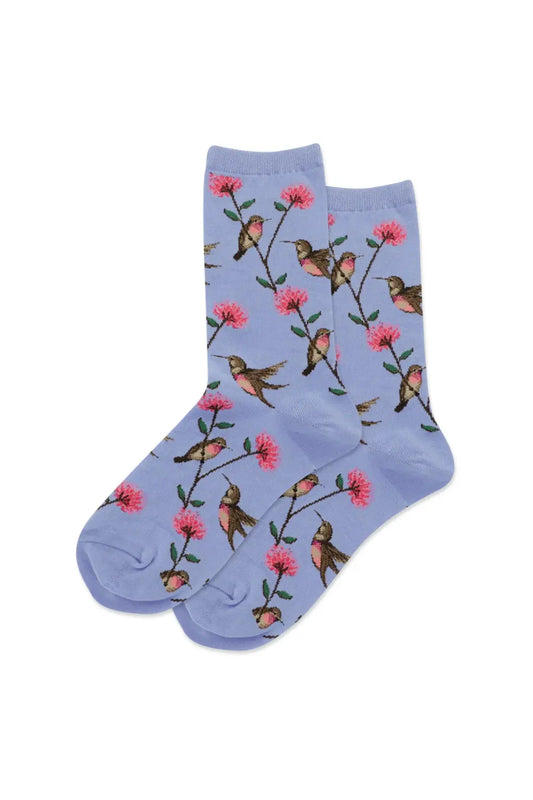 HOTSOX Women's Hummingbird Crew Socks