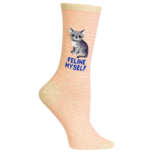 HOTSOX Women's Feline Myself