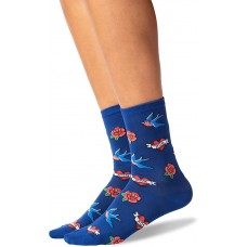 HOTSOX Women's Tattoo Crew Sock