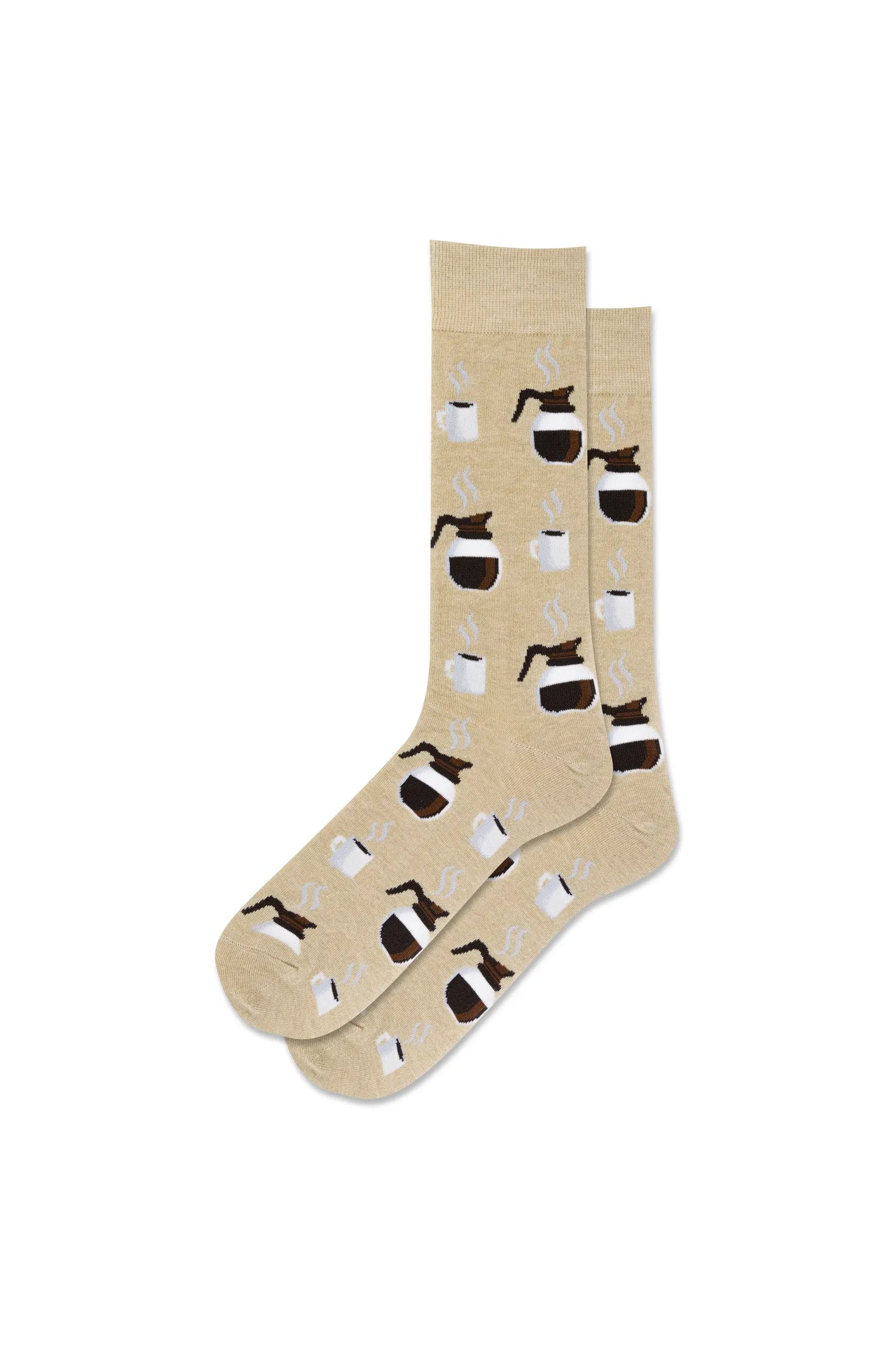 HOTSOX Men's Coffee Crew Socks