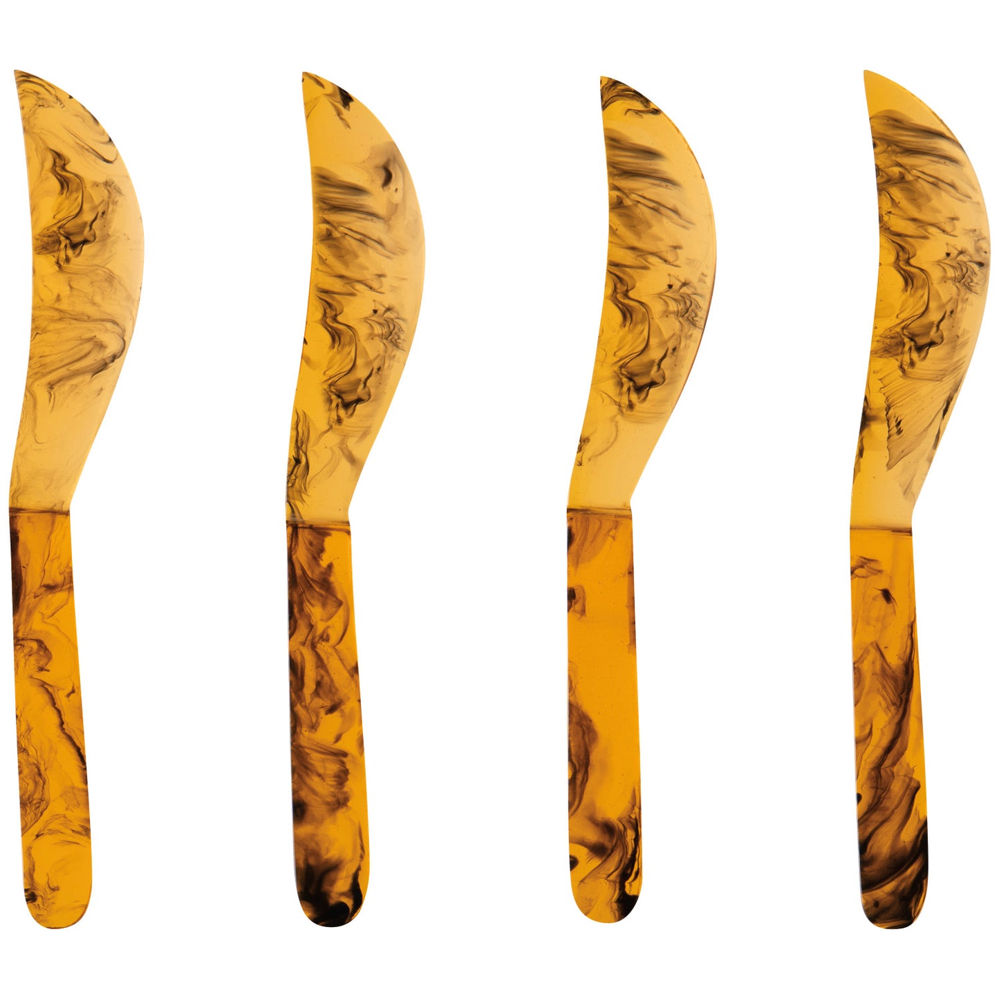 Tortoise Shell Resin Spreader | Individual