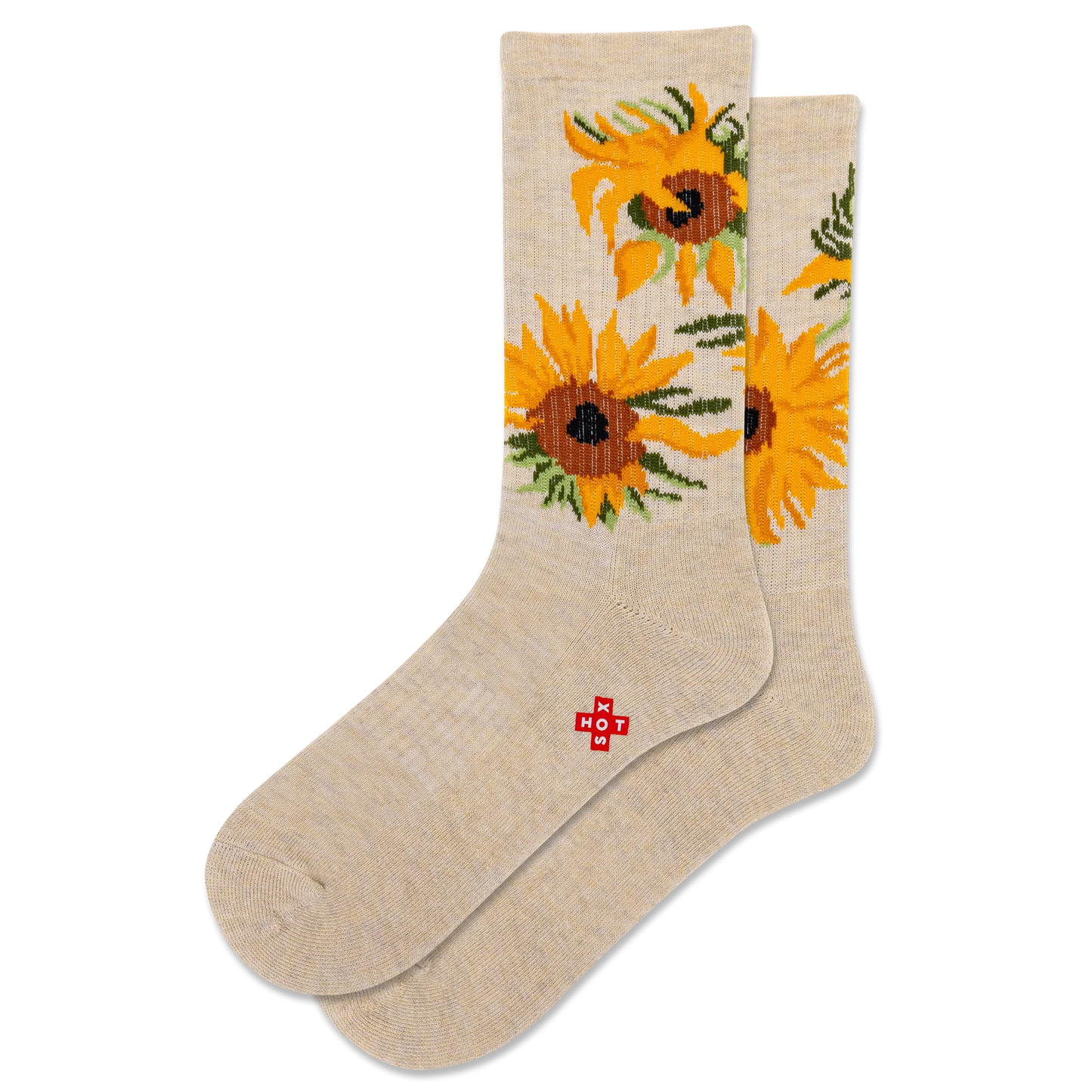 HOTSOX Women's Sunflower Crew Sock