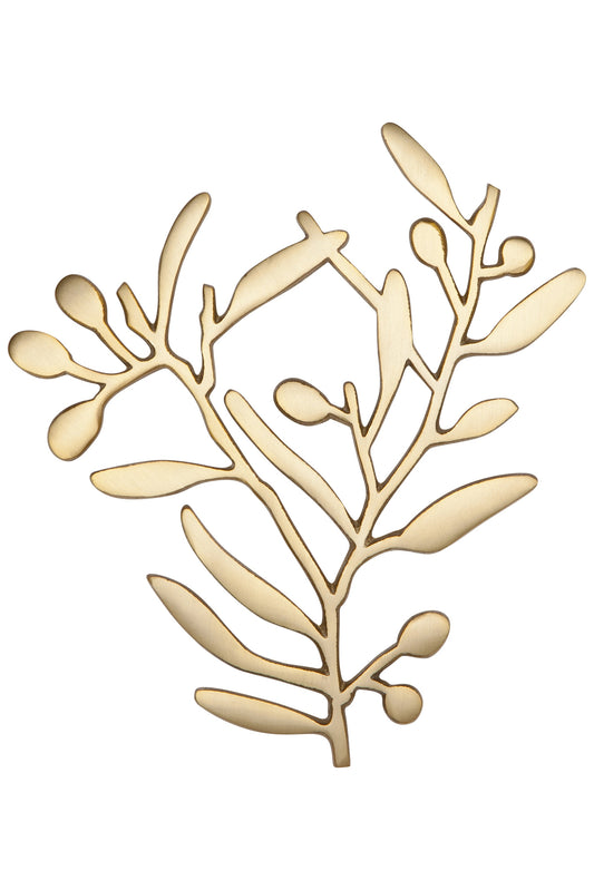 Matte Gold Metal Trivet
