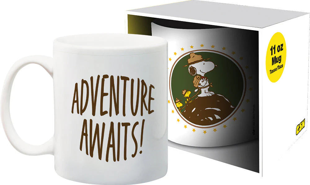 Peanuts Adventure Awaits 11oz Mug