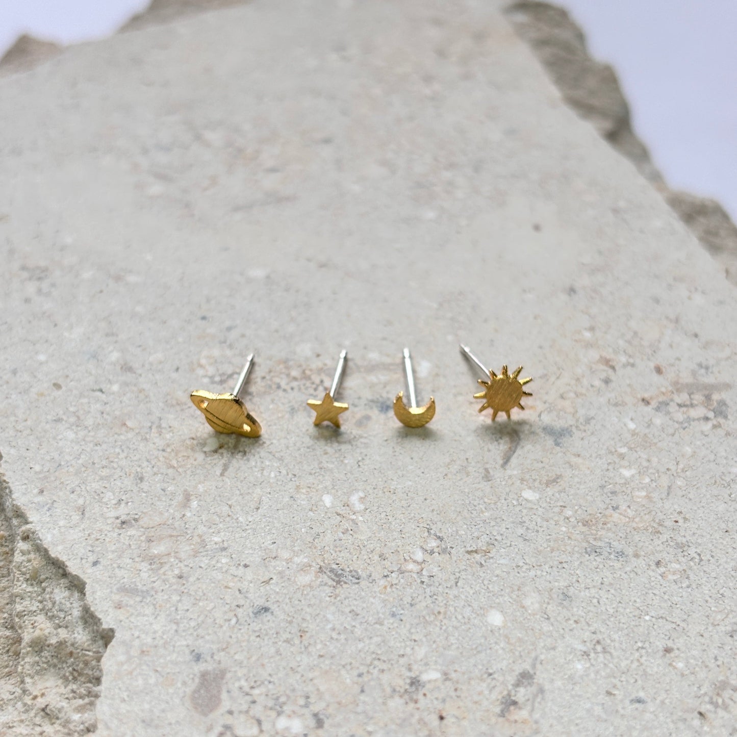 Outer Space Stud Earrings | Set of Four