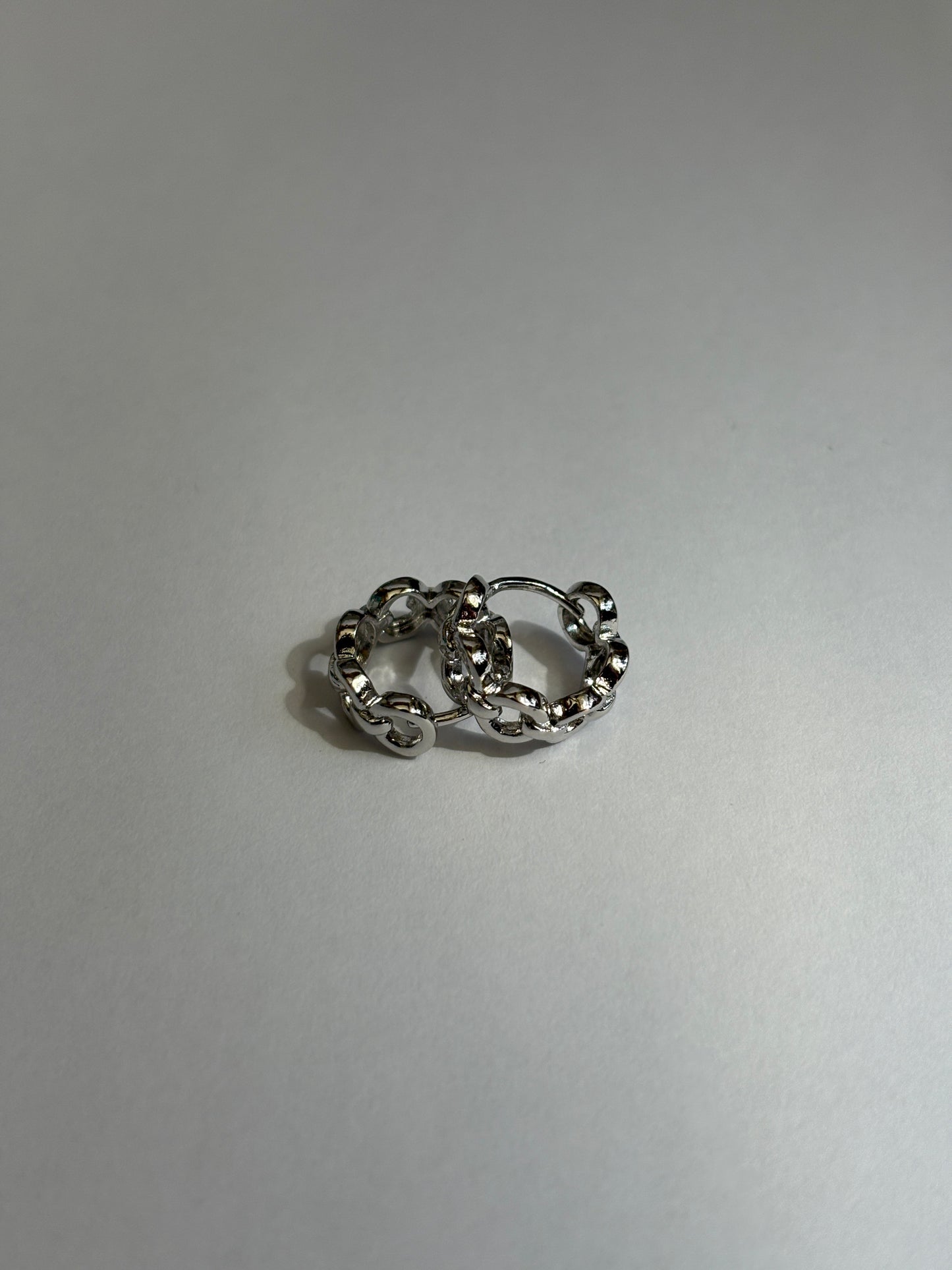 Tate Huggie Hoop Earrings