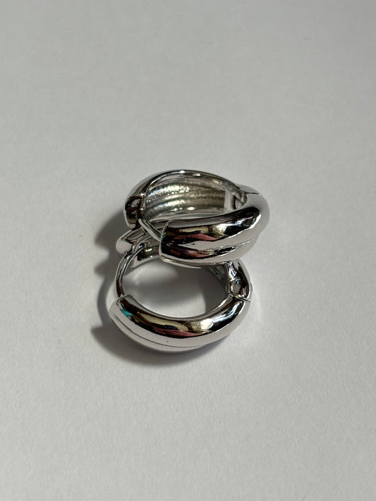 Sye Huggie Hoop Earrings