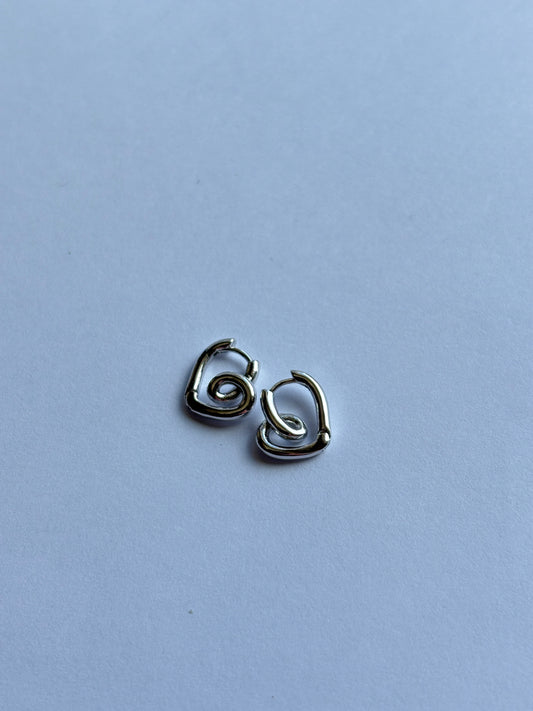 Angelique Huggie Hoop Earrings