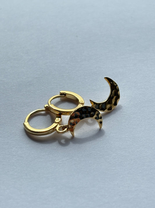 Moon & Me Huggie Hoop Earrings