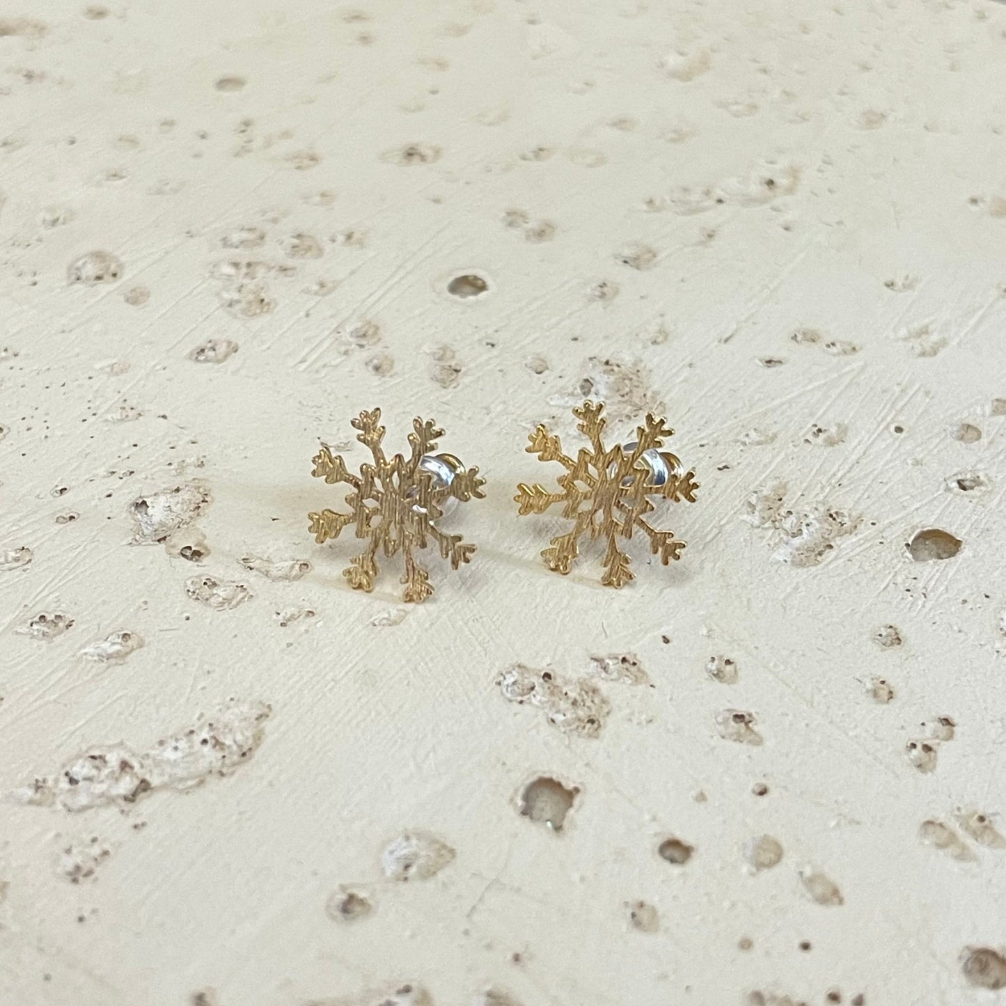 Snowflake Stud Earrings