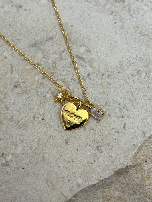 I Heart Mom Necklace