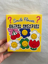 Smile Flower Acrylic Keyring Blind Box