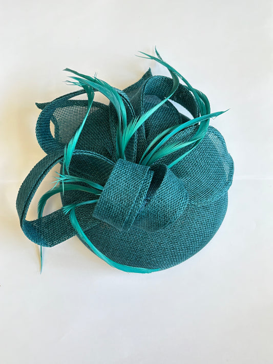 Aquamarine Derby Fascinator