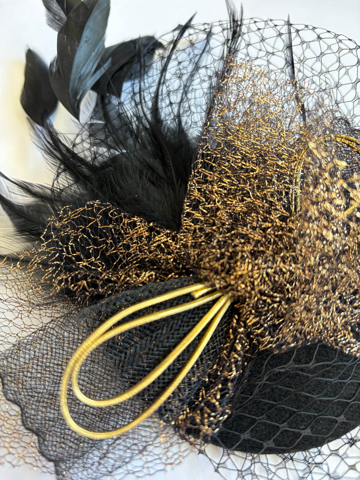 Georgina Black Derby Fascinator
