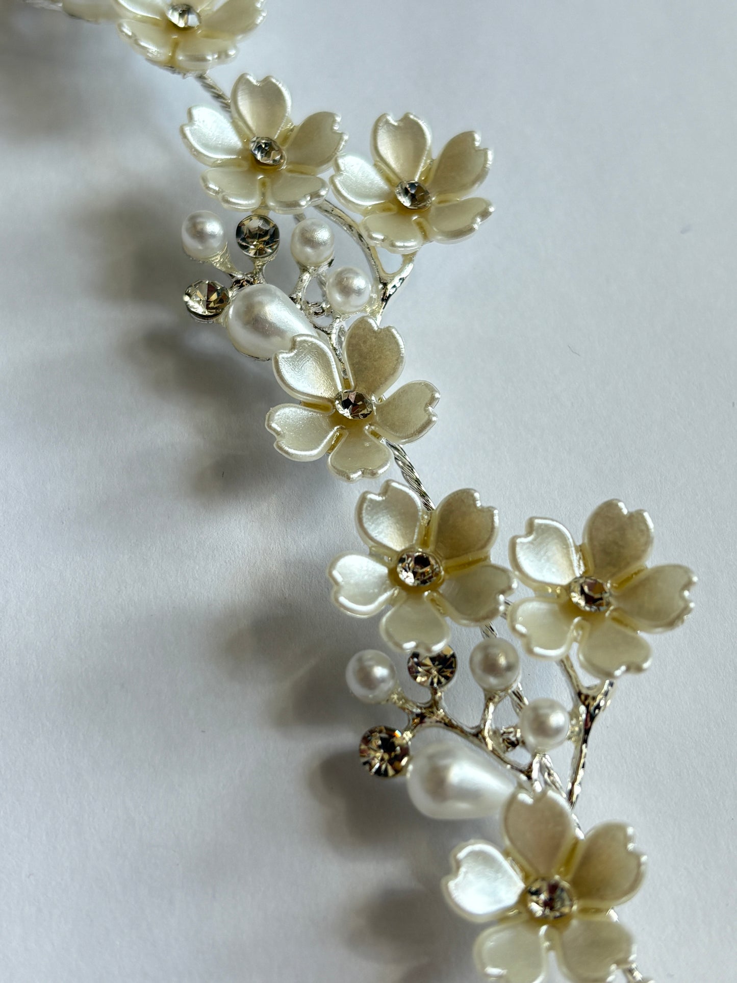 Marina Floral Wedding Headpiece
