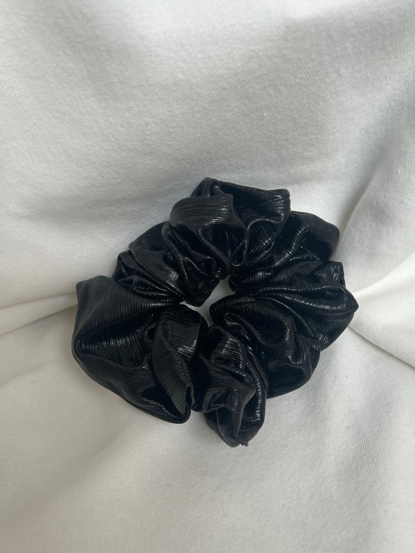 Large Metallic Scrunchy